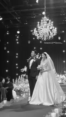 Les célébrités félicitent Jiyeon et Hwang Jae Gyun de T-ara pour leur mariage