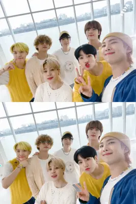 BTS blickt auf ihr erstaunliches Jahr zurück, indem sie die entzückende Gruppe Selfie Collection für 2022 Festa teilen