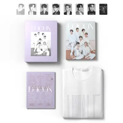 BTS -funksjoner i 1. Global Edition Package of Dispatch's Magazine Dicon