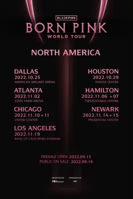 Blackpink anuncia dates i llocs finalitzats per al 2022 World Tour 'Born Pink'