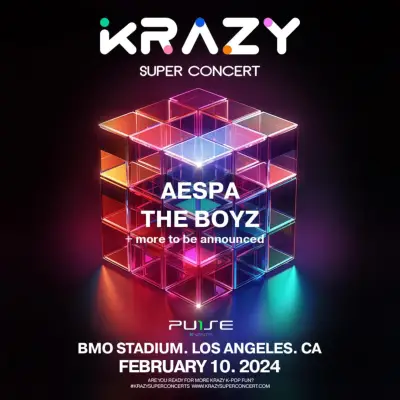Aespa og Boyz annoncerede for 2024 Krazy Super Concert i Los Angeles